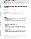 Cover page: Infant effortful control predicts BMI trajectories from infancy to adolescence.