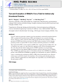 Cover page: Test and Evaluation of ff99IDPs Force Field for Intrinsically Disordered Proteins