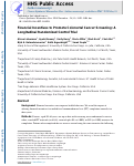 Cover page: Financial Incentives to Promote Colorectal Cancer Screening: A Longitudinal Randomized Control Trial