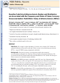 Cover page: Baseline Subclinical Atherosclerosis Burden and Distribution Are Associated With Frequency and Mode of Future Coronary Revascularization Multi-Ethnic Study of Atherosclerosis