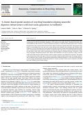 Cover page: “A cluster-based spatial analysis of recycling boundaries aligning anaerobic digestion infrastructure with food waste generation in California”