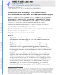 Cover page: Low tenofovir level in urine by a novel immunoassay is associated with seroconversion in a PrEP demonstration project