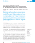 Cover page: Distributed desalination using solar energy: A technoeconomic framework to decarbonize nontraditional water treatment