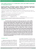 Cover page: Dual EGFR Inhibition in combination with anti-VEGF treatment in colorectal cancer