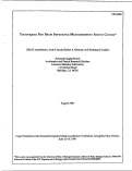 Cover page: Techniques for Beam Impedance Measurements Above Cutoff