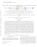 Cover page: Fiery Cores: Bursty and Smooth Star Formation Distributions across Galaxy Centers in Cosmological Zoom-in Simulations