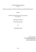 Cover page: Collection, Interpretation, and Delivery of Information in Mobile Health Informatics