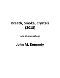 Cover page: Breath, Smoke, Crystals