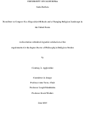 Cover page: From Dust to Compost: Eco-Disposition Methods and a Changing Religious Landscape in the United States