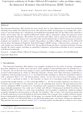 Cover page: Convergent solutions of Stokes Oldroyd-B boundary value problems using the Immersed Boundary Smooth Extension (IBSE) method