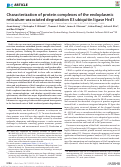 Cover page: Characterization of protein complexes of the endoplasmic reticulum-associated degradation E3 ubiquitin ligase Hrd1