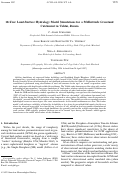 Cover page: 18-Year Land-Surface Hydrology Model Simulations for a Midlatitude Grassland Catchment in Valdai, Russia