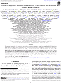 Cover page: Search for Supernova Neutrinos and Constraint on the Galactic Star Formation Rate with the KamLAND Data