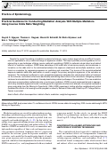 Cover page: Practical Guidance for Conducting Mediation Analysis With Multiple Mediators Using Inverse Odds Ratio Weighting