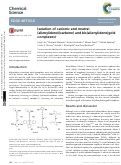 Cover page: Isolation of cationic and neutral (allenylidene)(carbene) and bis(allenylidene)gold complexes