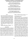 Cover page: Coordination of Attention to Local and Global Features: Fractal Patterns in a Speeded-Categorization Task