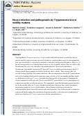 Cover page: Trypanosome flagellum motility and infection