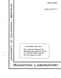 Cover page: ENERGY SPECTRUM OF THE ELECTRONS FROM u+MESON DECAY