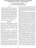 Cover page: Gestural Hesitation Reveals Children’s Competence on MultimodalCommunication: Emergence of Disguised Adaptor