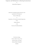 Cover page: Temperature and Tidal Dynamics in a Branching Estuarine System