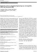 Cover page: Similarities between simulated spatial spectra of scalp EEG, EG and Structural MRI