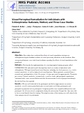 Cover page: Visual Perceptual Remediation for Individuals With Schizophrenia: Rationale, Method, and Three Case Studies