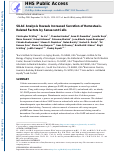 Cover page: SILAC Analysis Reveals Increased Secretion of Hemostasis-Related Factors by Senescent Cells