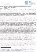 Cover page: Children and Families Impacted and the Fiscal Implications of Michigan HB 4188, 4189, 4190