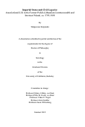 Cover page: Imperial States and Civil Legacies: Associational Life in the Former Polish-Lithuanian Commonwealth and Interwar Poland, ca. 1795-1939