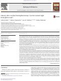 Cover page: Literacy after cerebral hemispherectomy: Can the isolated right hemisphere read?