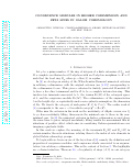 Cover page: Congruence modules in higher codimension and zeta lines in Galois cohomology