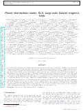 Cover page: Planck intermediate results