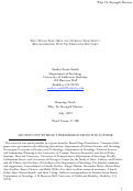 Cover page: Why Weak Ties' Help and Strong Ties' Don't: Reconsidering Why Tie Strength Matters