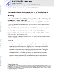 Cover page: Biocatalytic strategy for the construction of sp3-rich polycyclic compounds from directed evolution and computational modelling.