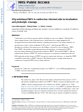 Cover page: VPg unlinkase/TDP2 in cardiovirus infected cells: Re-localization and proteolytic cleavage