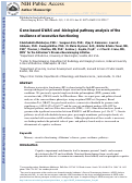 Cover page: Gene-based GWAS and biological pathway analysis of the resilience of executive functioning