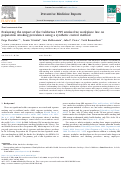 Cover page: Evaluating the impact of the California 1995 smoke-free workplace law on population smoking prevalence using a synthetic control method