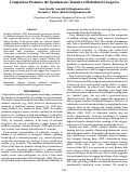 Cover page: Comparison Promotes the Spontaneous Transfer of Relational Categories