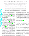 Cover page: Violating the modified Helstrom bound with nonprojective measurements