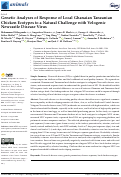 Cover page: Genetic Analyses of Response of Local Ghanaian Tanzanian Chicken Ecotypes to a Natural Challenge with Velogenic Newcastle Disease Virus