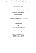 Cover page: When Kings Become Philosophers: The Late Republican Origins of Cicero's Political Philosophy