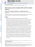 Cover page: Effect of aging on bioaccessibility of DDTs and PCBs in marine sediment