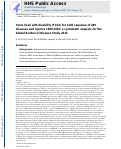 Cover page: Years lived with disability (YLDs) for 1160 sequelae of 289 diseases and injuries 1990–2010: a systematic analysis for the Global Burden of Disease Study 2010