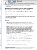 Cover page: Benzodiazepine Use Is Associated With an Increased Risk of Neurocognitive Impairment in People Living With HIV.