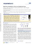 Cover page: Metal-Free Peralkylation of the closo-Hexaborate Anion