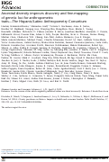 Cover page: Ancestral diversity improves discovery and fine-mapping of genetic loci for anthropometric traits—The Hispanic/Latino Anthropometry Consortium