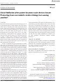 Cover page: Atrial fibrillation after patent foramen ovale device closure: Protecting from one embolic stroke etiology but causing another?