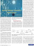 Cover page: Skeletal Editing: Chemistry’s Next Frontier