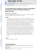 Cover page: A Simple Methodology to Differentiate Changes in Bioavailability From Changes in Clearance Following Oral Dosing of Metabolized Drugs