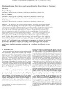 Cover page: Distinguishing barriers and asperities in near-source ground motion